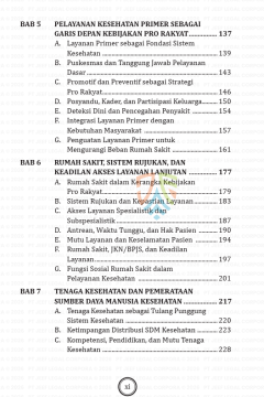 BUKU STRATEGI KEBIJAKAN KESEHATAN PRO RAKYAT