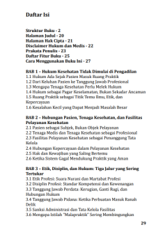 Hukum Kesehatan Di Balik Ruang Praktik