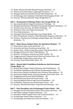 KETIKA DOKTER TIDAK AMAN