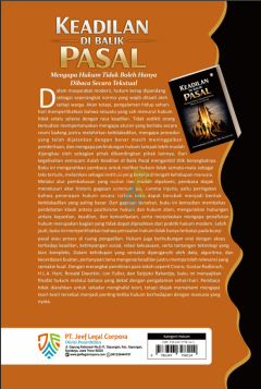 BUKU KEADILAN DI BALIK PASAL